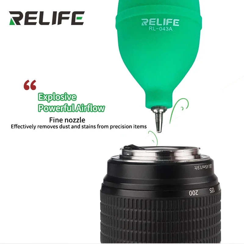 Reinife RL-043A 2 in 1 telefon reparatur staub reiniger luft gebläse kugel staub reinigungs stift für telefon pcb pc tastatur kamera objektiv reinigung