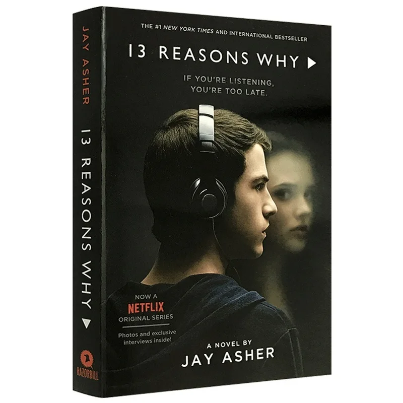 13 Thirteen Reasons Why Netflix, Bestselling books in english, Film on novel based 9780451478290