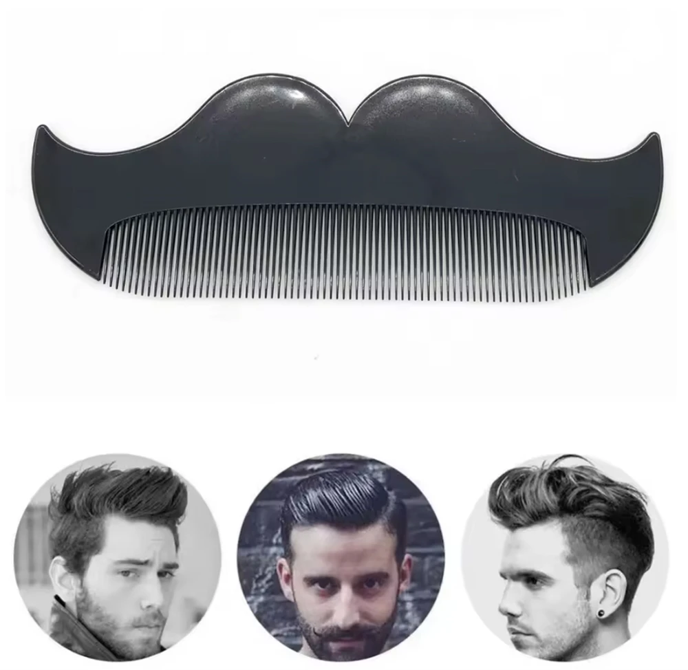 Mini Goat Beard Styling Comb Beard Combs Facial Care Pocket Comb Professional Salon Barber Accessories For Men