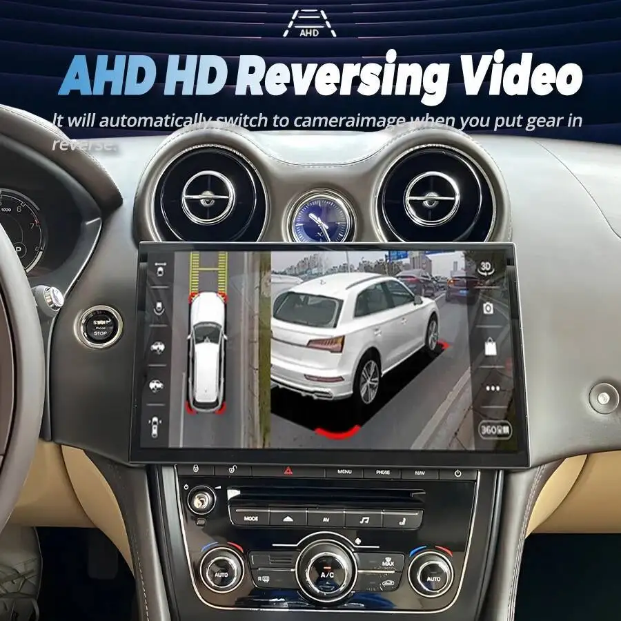 13 بوصة شاشة راديو السيارة الملاحة ل جاكوار XJ XJF X351 2010-2019 أندرويد CarPlay نظام تحديد المواقع ستيريو الوسائط المتعددة مشغل فيديو بلوتوث #4