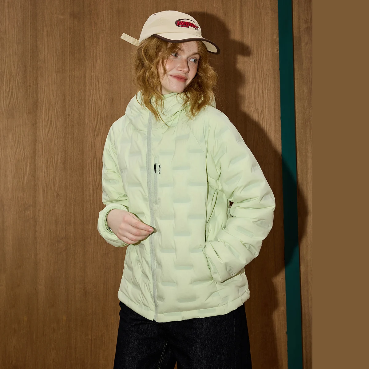 2025 Winter-Damen-Parka mit 90 % Daunenfüllung, leichte Pufferjacke, Kapuzenmantel, warm und aber dünn, lässiger Parka, schlank, bequem, für den täglichen Gebrauch