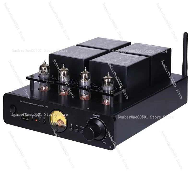 HiFi Tube Amplifier Bluetooth 5.3 USB Coaxial Input Lossless Decoder Home Audio Stereo Amp