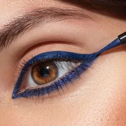 6 Colors Waterproof Blue Liquid Eyeliner Pencil Long-lasting Easy To Wear Matte Eye Liner Black Red White Purple Brown Eyliner