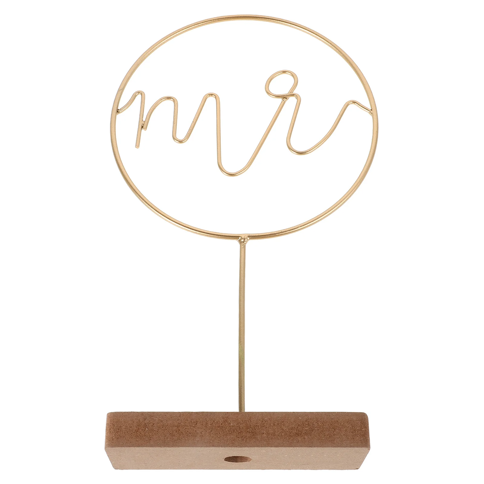 

Romantic Valentine's Day Wire Wood Table Centerpiece Elegant Wedding Table Decor Unique Wire Art Party Home Decoration