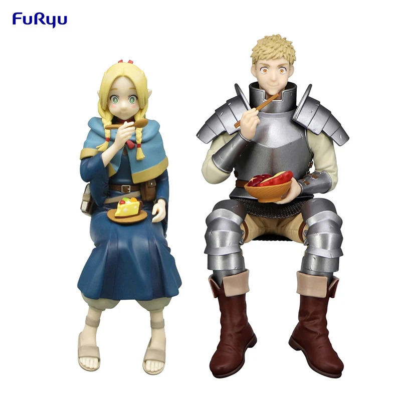 

In Stock FuRyu Noodle Stopper Delicious In Dungeon Marcille Donato Laios Touden PVC Anime Action Figures Model Collection Toy