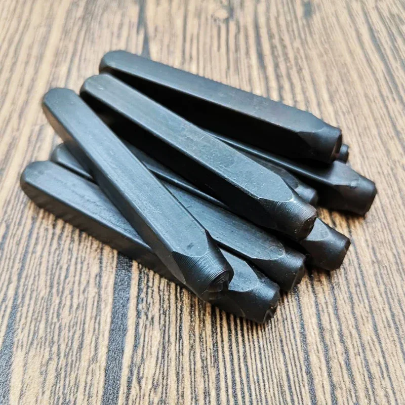 0-8 Numbers 9pcs/set Punch Leather Punching Hand Leather DIY Tool and Carving Seal 2/4/6MM Carbon Steel