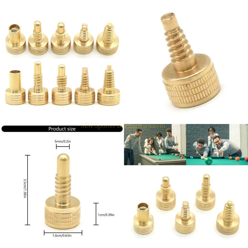 

31be Высокая точность латуния весовой винт снукера модернизированная аксессуара