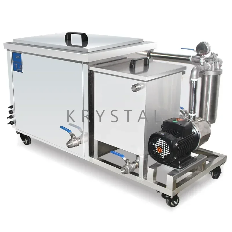 360L Industrial Ultrasonic Cleaning Machine Filtration Cycle Function Digital Control Ultransoic Cleaner Hardware Clean G-720GL