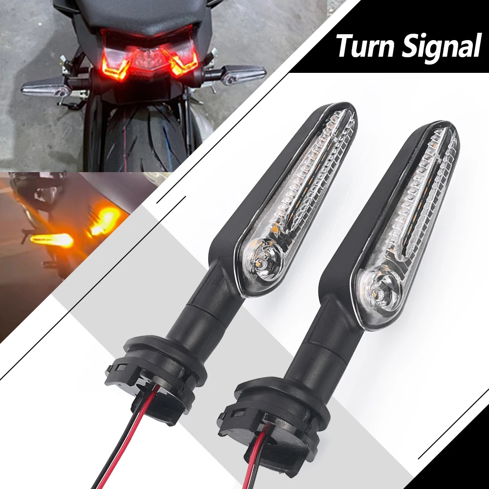 Turn Signal Light For YAMAHA MT03 MT25 MT-03 2023 2022 2021 2020 2019 2018 2017 2016 Motorcycle Indicator Flashing Flasher Lamps