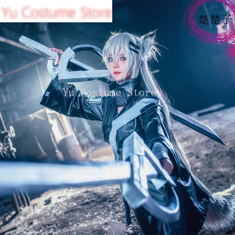 Yu Costume Arknights Lappland Woman Wig cosplay costume Cos Game Anime Party Uniform Hallowen Play Role clothes Clothing