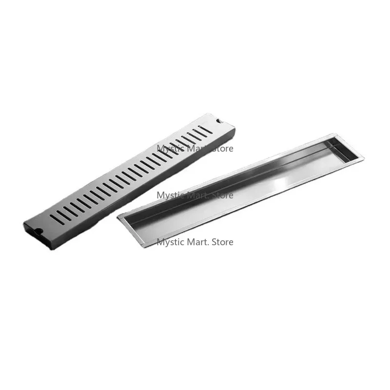 Scarico a pavimento per doccia lineare Copri scarico per bagno Capelli da pavimento Inserto per piastrelle Filtro per capelli Scarichi per doccia quadrati in acciaio inossidabile