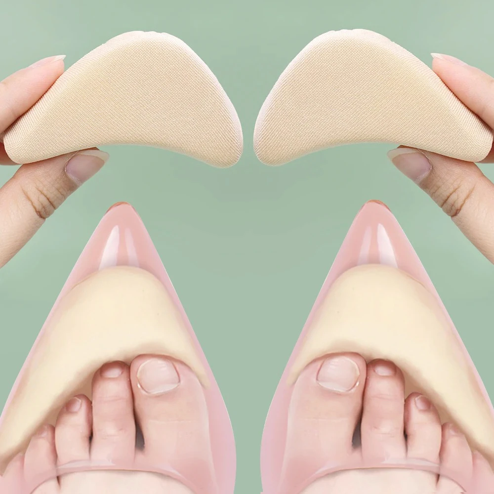 Sponge Forefoot Insert Pads Women Adjust Reduce Shoe Size Pain Relief High Heel Filler Insoles Forefoot Toe Plug Cushion
