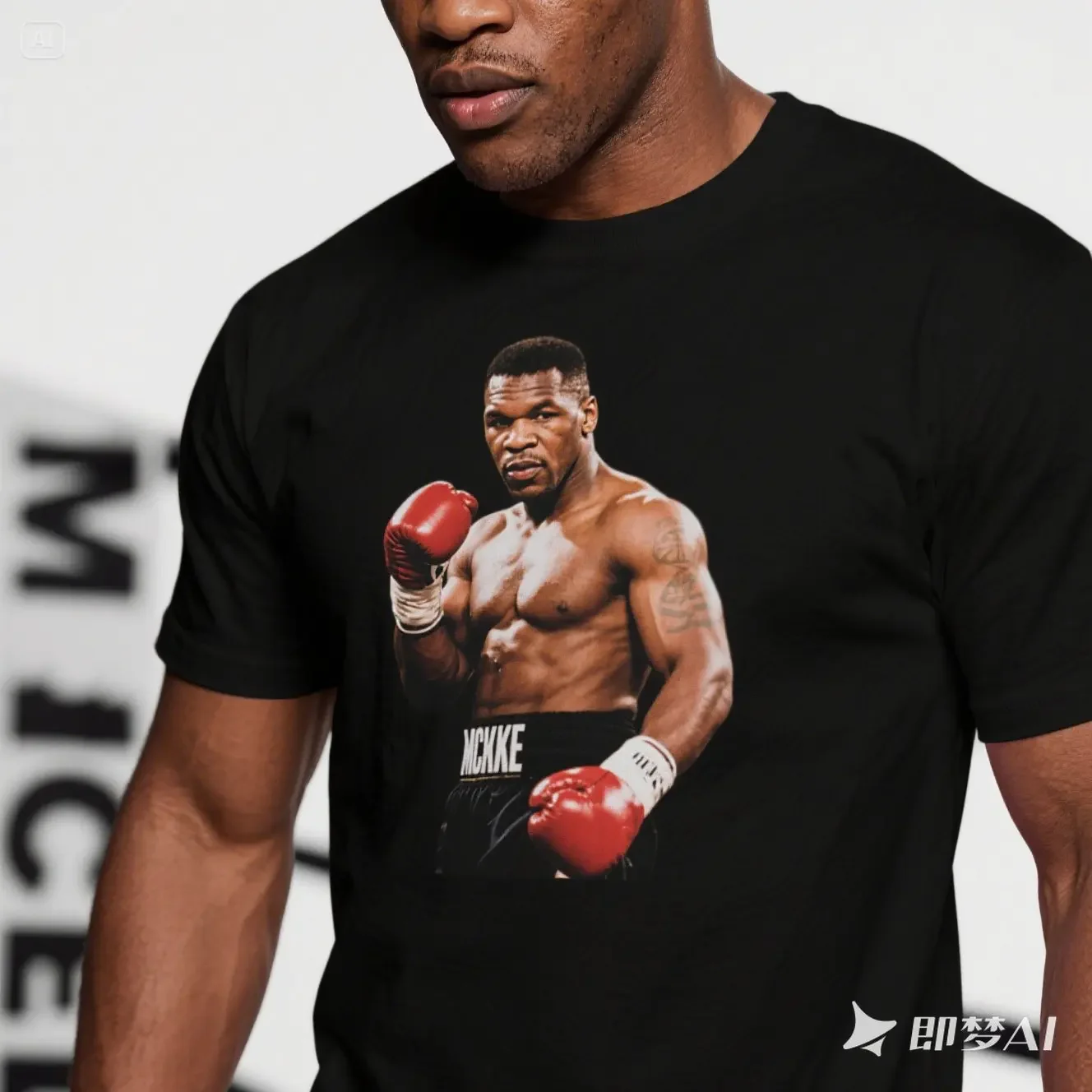 Mike Tyson  Boxing Legend Logo T-Shirt. Summer Cotton O-Neck Short Sleeve Mens T Shirt New S-3XL