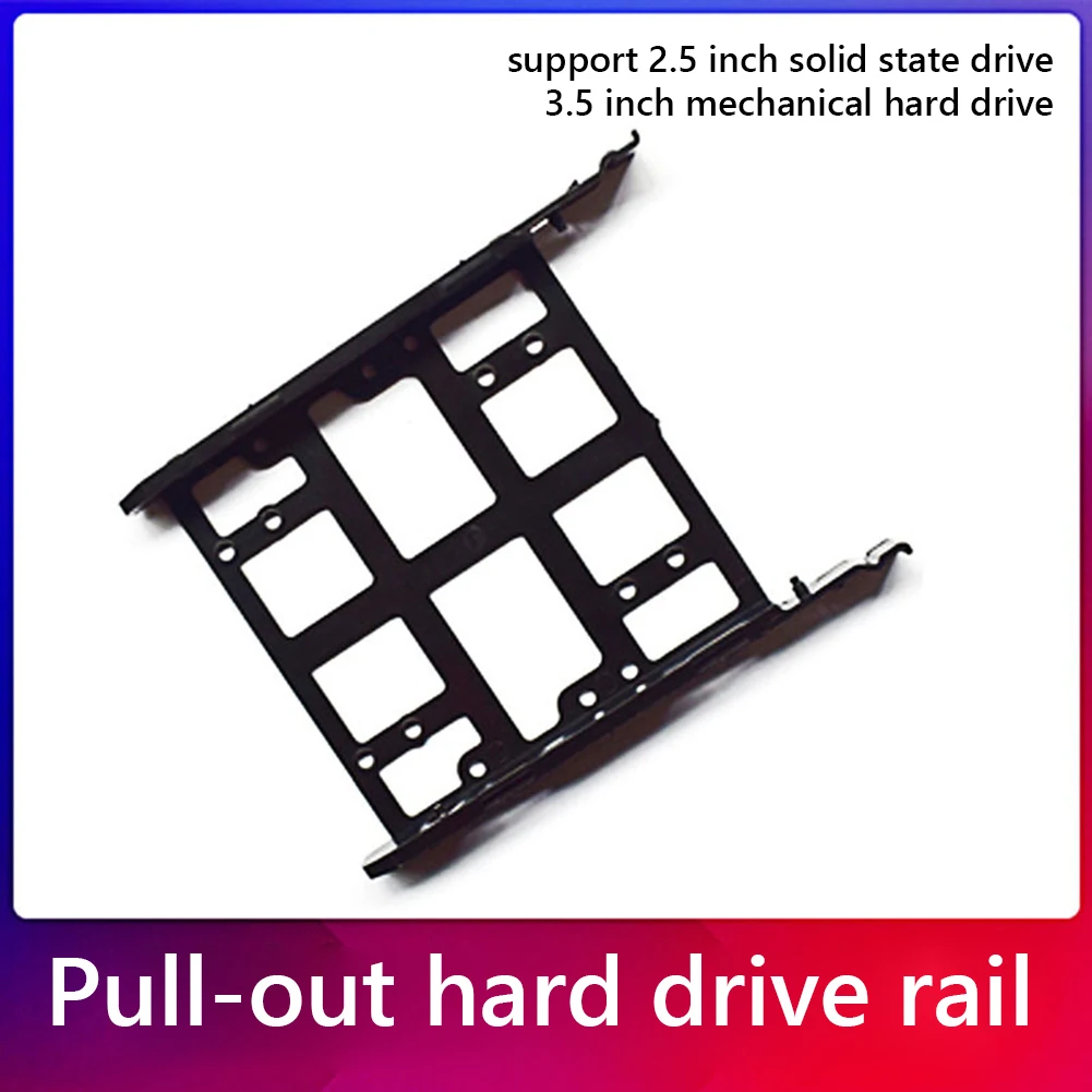 Mounting Bracket Adapter Bracket Plastic Dock Hard Drive Holder HDD SSD for 2.5 inch / 3.5 inch Hard Drive Tray Holder