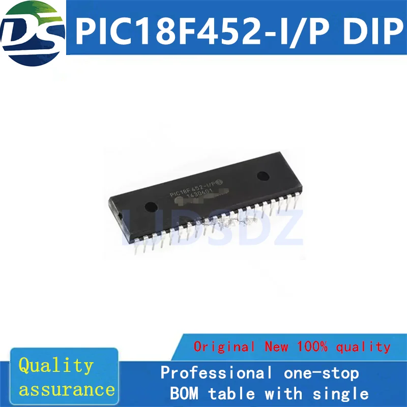 1 PÇS/LOTE   PIC18F452-I/P  DIPNEW  IN  STOCK