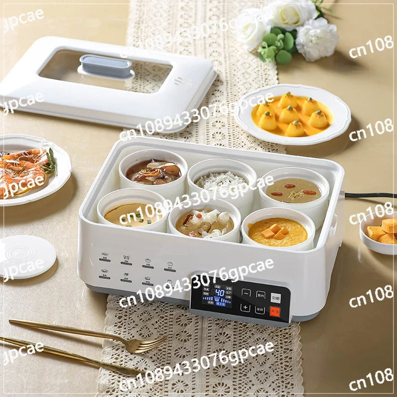 Cup Stew Pot Water Stew Household Automatic 4 People 6 People with Soup Baby Complementary Food Bird's Nest Bb Pot