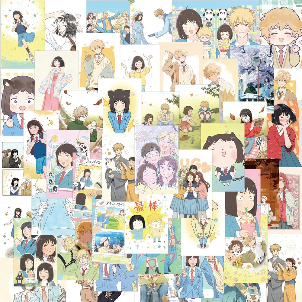 

20/40/80pcs Anime Skip And Loafer Stickers Mitsumi Shima Sticker Waterproof Scrapbooking Luggage Laptop Bike Aesthetics Decal