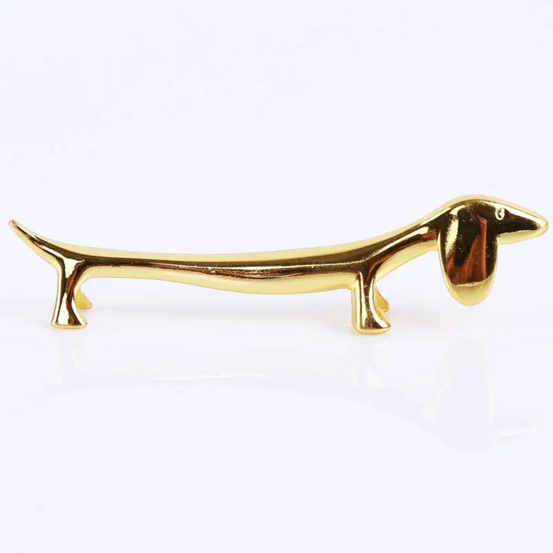 Chopsticks Holder Folks Knives Holder Dog Deer Design Kitchen Gadget Stainless Steel Material Tableware Rest Dinner Decoration