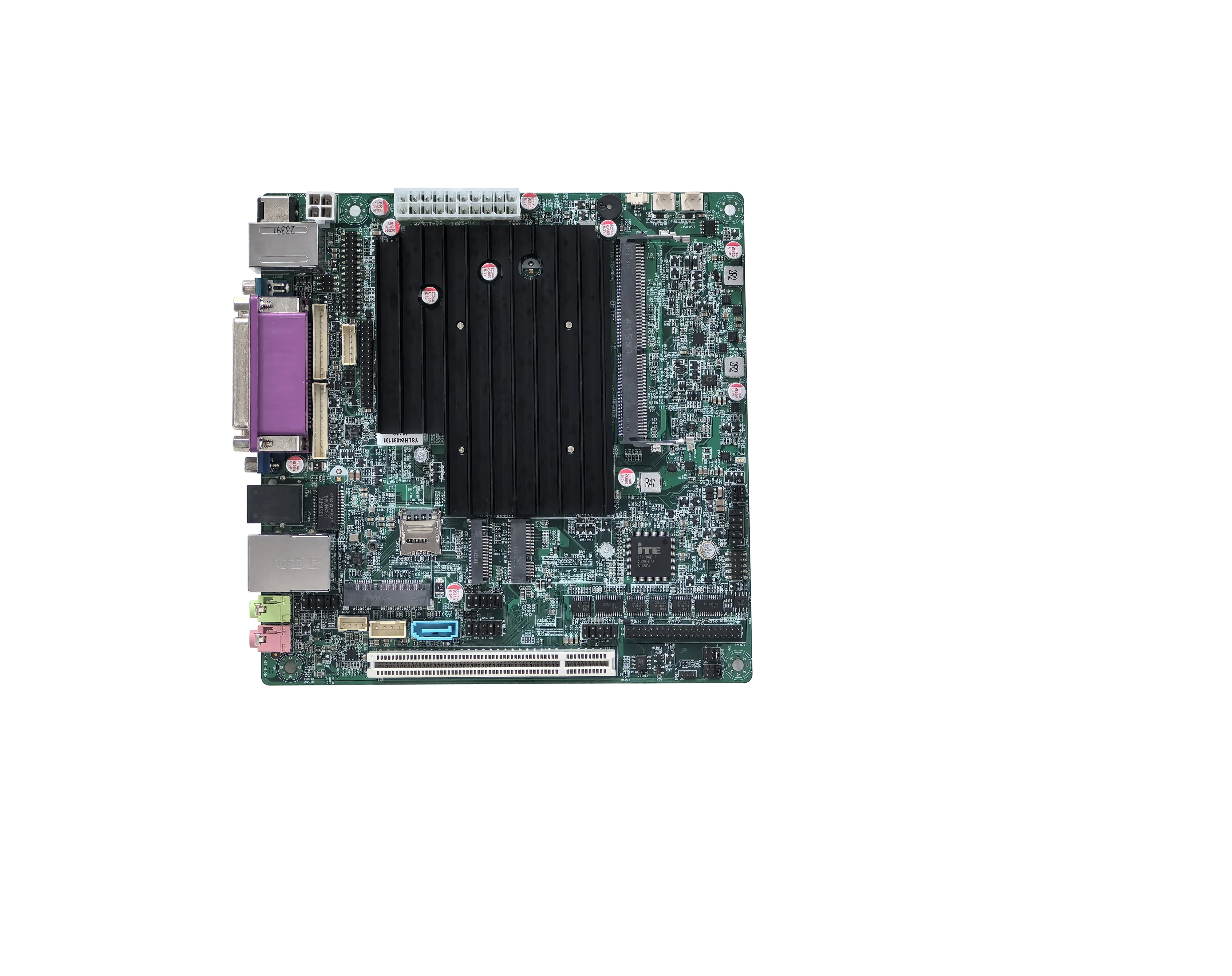 لوحة أم ELSKY Elkhart LakeK J6412 جيجابت شبكة J45/RJ11 LAN DDR4 16GB M.2 512GB WI1FI LPT PCI OS WIN10 لوحة أم صغيرة