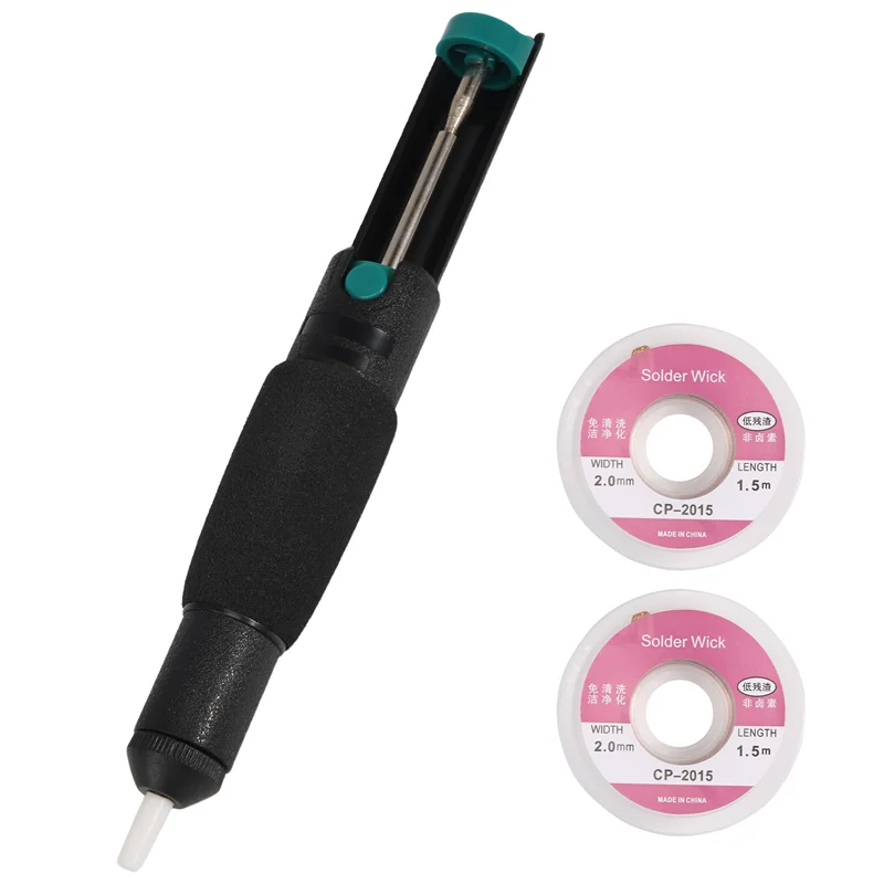 

【Best Selling】Solder Wick & Desoldering Pump Solder Sucker & Desoldering Wick 2Pcs Solder Braid (2Mm Width, 1.5M Length)
