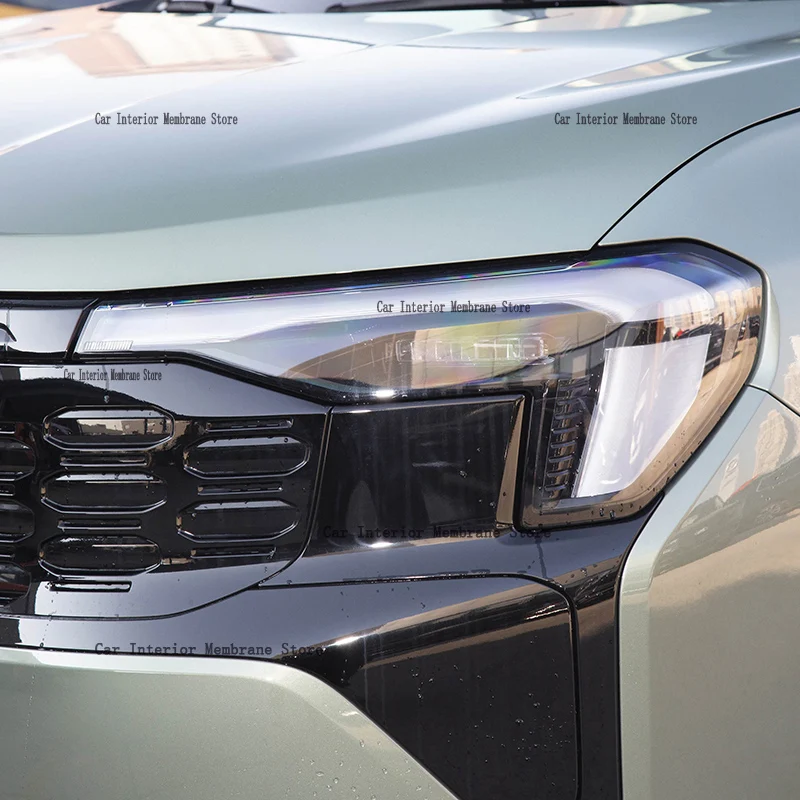 

Для Ford TERRITORY 2025 пленка для фар модификация наружного автомобиля устойчивая к царапинам невидимая прозрачная защитная пленка из ТПУ
