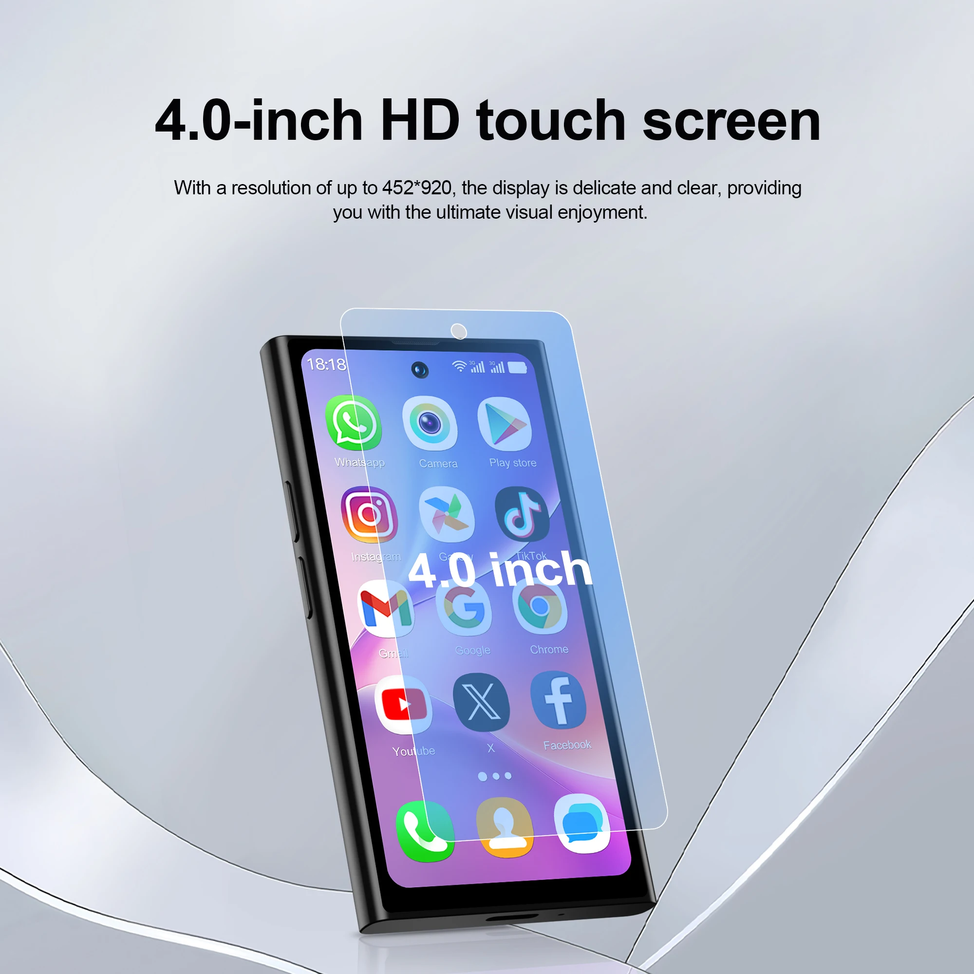 SERVO S27 Mini Smart Phone Android System 3G Cellular 4.0\