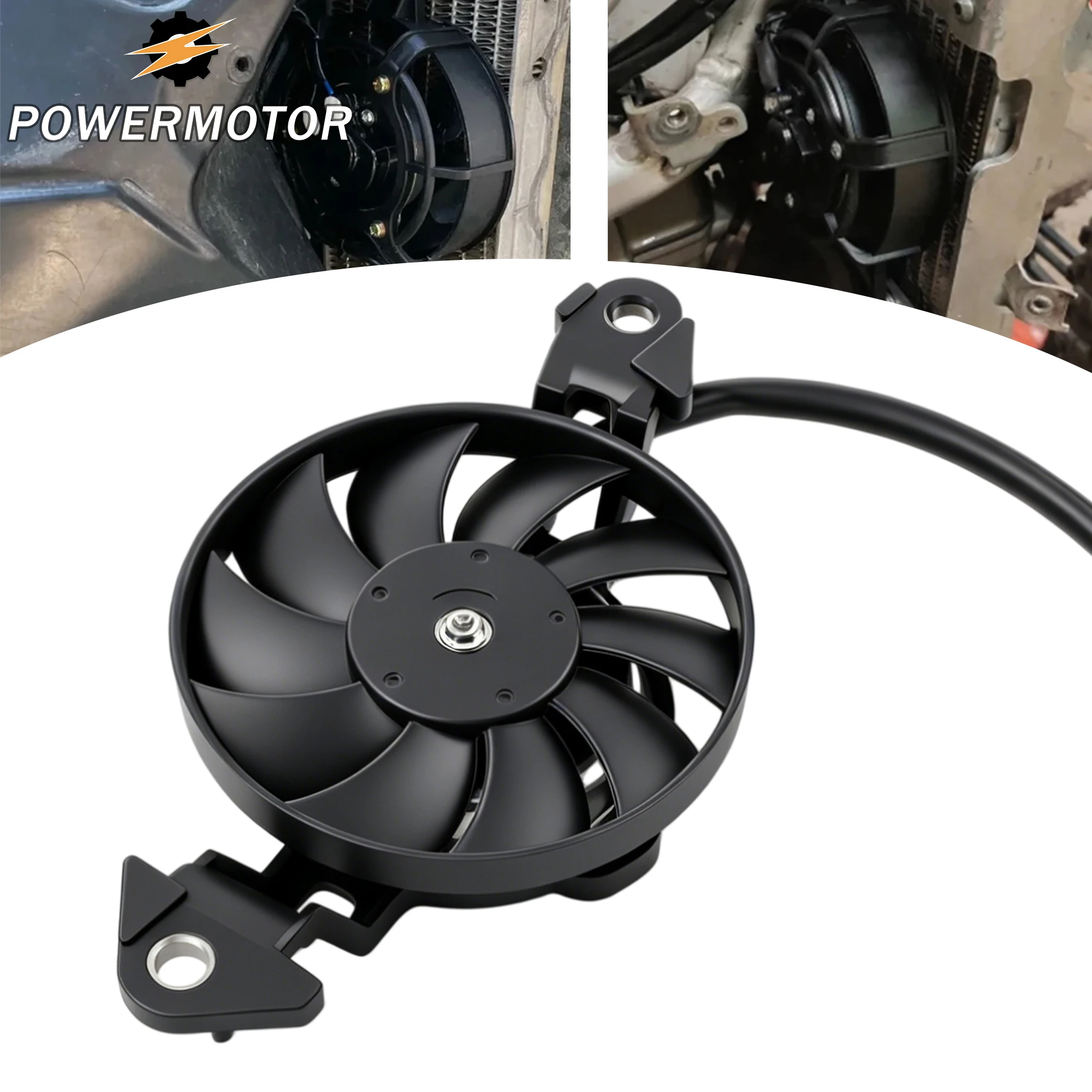 

12V DirtBike Motorcycle Cooling fan Oil Cooler Engine Electric Radiator For Honda Yamaha KTM KAYO ATV Motocross Modified Parts