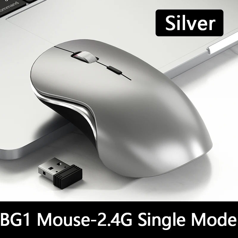 Warvank BG1 Silent Wireless Mouse 500mAh TYPE-C Charging Compact And Portable Suitable For Desktop computer Laptops Office Mouse