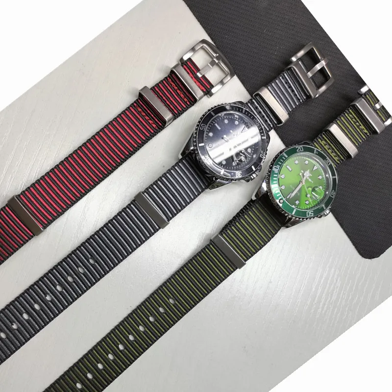 Nylon strap Jacquard Premium Watch Accessories 18.20.22.24MM