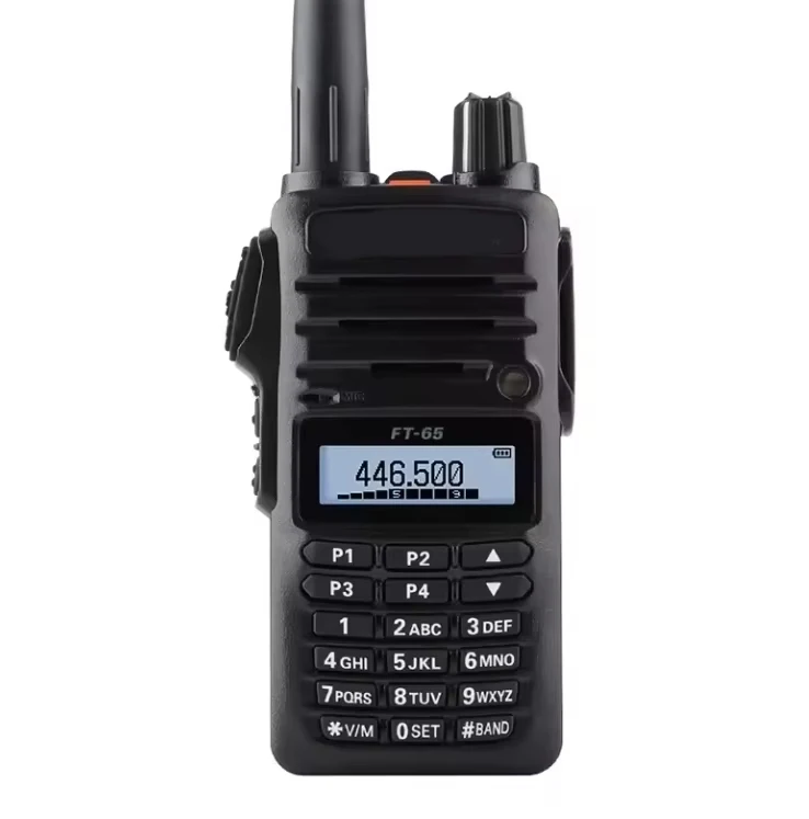 

Original YAESU FT-65 FT-65R Walkie Talkie, VHF UHF Dual Band Handheld FM Portable Two Way Radio Transceiver Walkie-Talkie