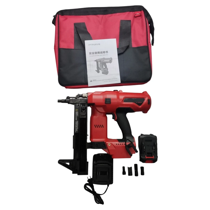 

Аккумуляторный гвоздезабиватель (нейлер) для монтажных работ: идеален для установки труб, крепления, монтажа дверей и окон, автоматический, для пластиковых полосок