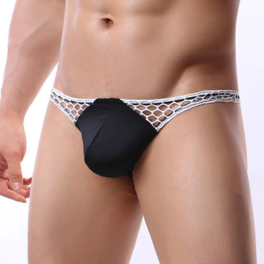 

Sexy Low Waist Briefs for Men Stretchy Underwear with Soft Pouch Breathable and Skin Friendly Material Colors