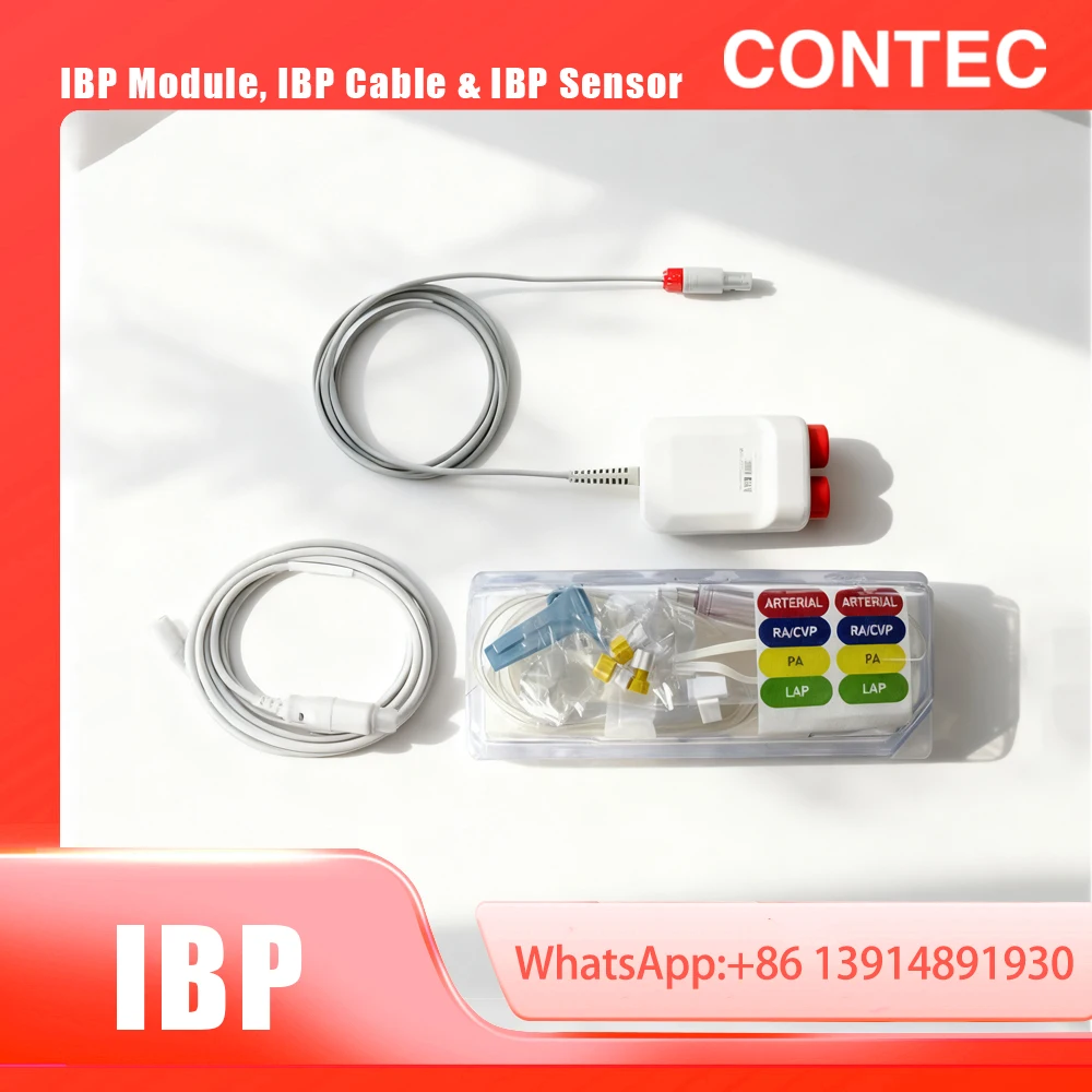 

CONTEC Patient Monitor CONTEC Brand IBP Module, IBP Cable & IBP Sensor