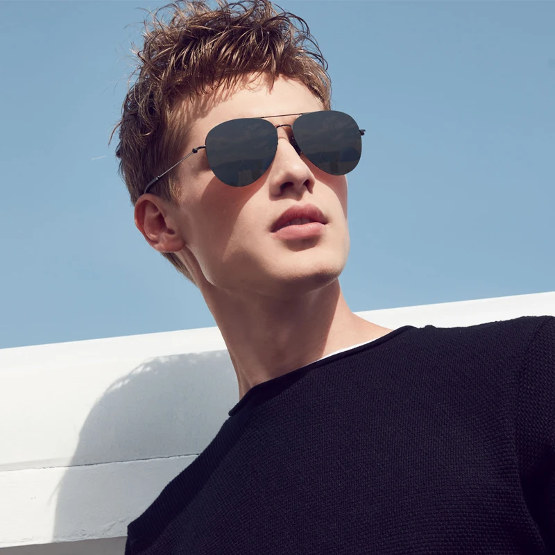 Turok Steed TS Nylon óculos polarizados, coloridos, moda à prova de UV, caixa de lentes solares inoxidáveis, 100% à prova de UV