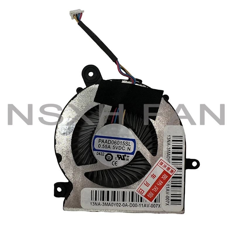 GF63 GF65 GF65 Thin 10SD 10SDR 10SE 10SER 9SD 9SE 9SEX 9SEXR Cooling Fan PABD08008SH N413 PAAD06015SL N433