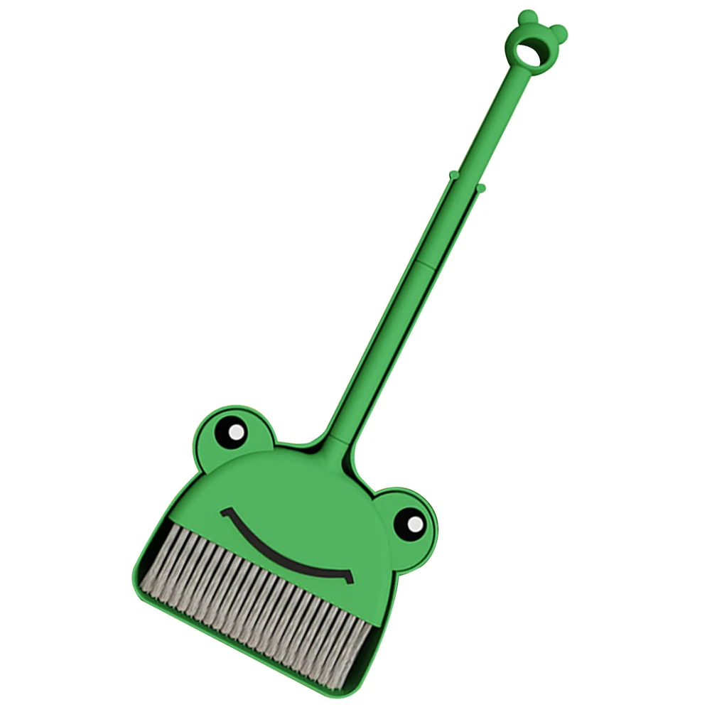 

Children's Broom Set Small Toddler Accessories Plastic Dustpan Toy Kids Vacuum Home Cleaning Tools Student Prop