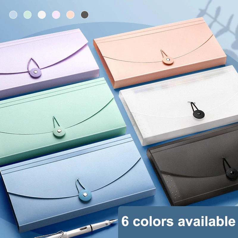 ~13 Pockets Expanding File Folder Accordion Document Organizer Check Receipts Bill Card Ticket Holder Expandable PP Wallet Case