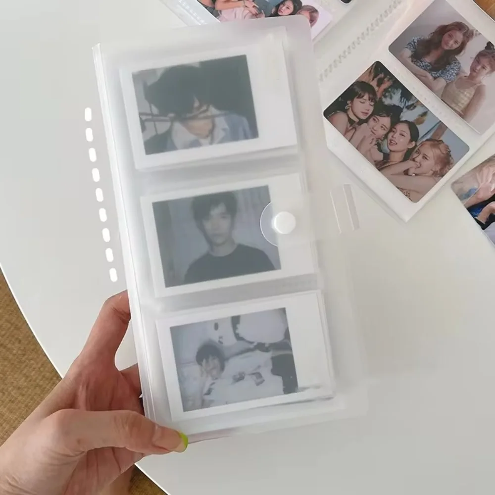 Transparent Photo Album Large Capacity 3/4/5/6/7 Inch Idol Star Card Collect Book Waterproof Kpop Photocard Holder Birthday Gift