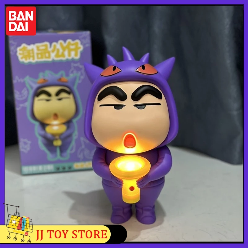 

23 см аниме Pokemon Crayon косплей Gengar светящиеся игрушечные фигурки ПВХ модель коллекция орнамент статуя детская праздничная игрушка в подарок