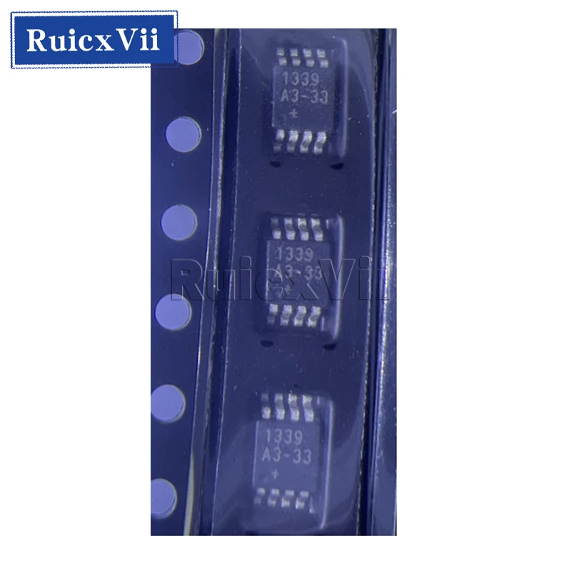 5pcs 10pcs DS1339U-33+ Silk Screen 1339A3-33 MSOP8 Real Time Clock Chip