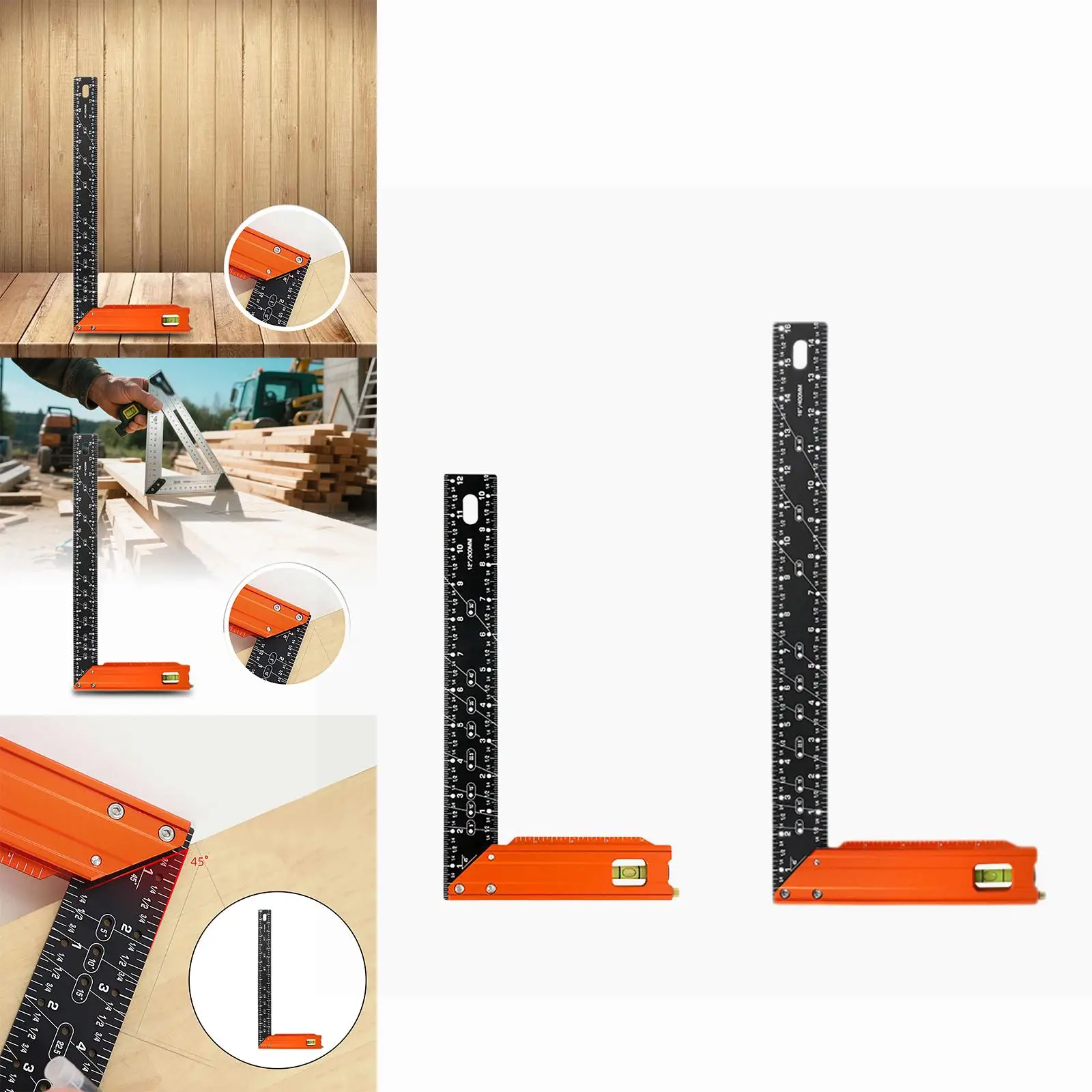 

Right Angle Ruler Multifunctional Professional Woodworking Carpenter Square