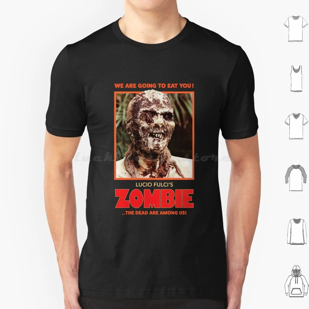 Lucio Fulci’S Zombie T Shirt Men Women Kids 6Xl Luciofulci Fulci Horrormovie Horror Movies Zombies Zombie