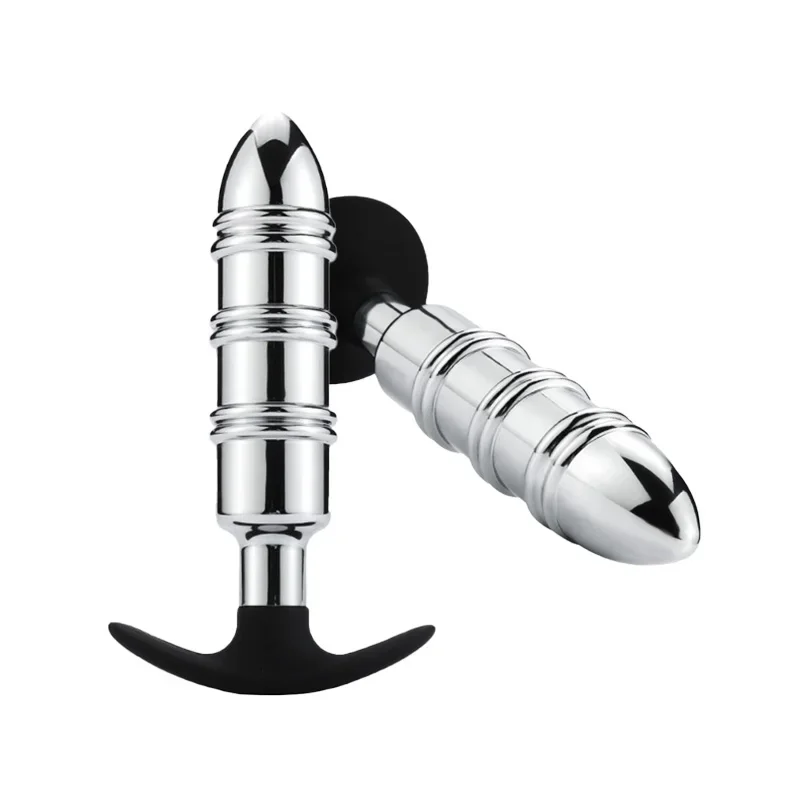 ANMOOEE الثقيلة اضافية كبيرة الشرج التوسع المعادن الشرج المكونات دسار الفولاذ المقاوم للصدأ بعقب المكونات تدليك البروستاتا الجنس لعب الكبار #2