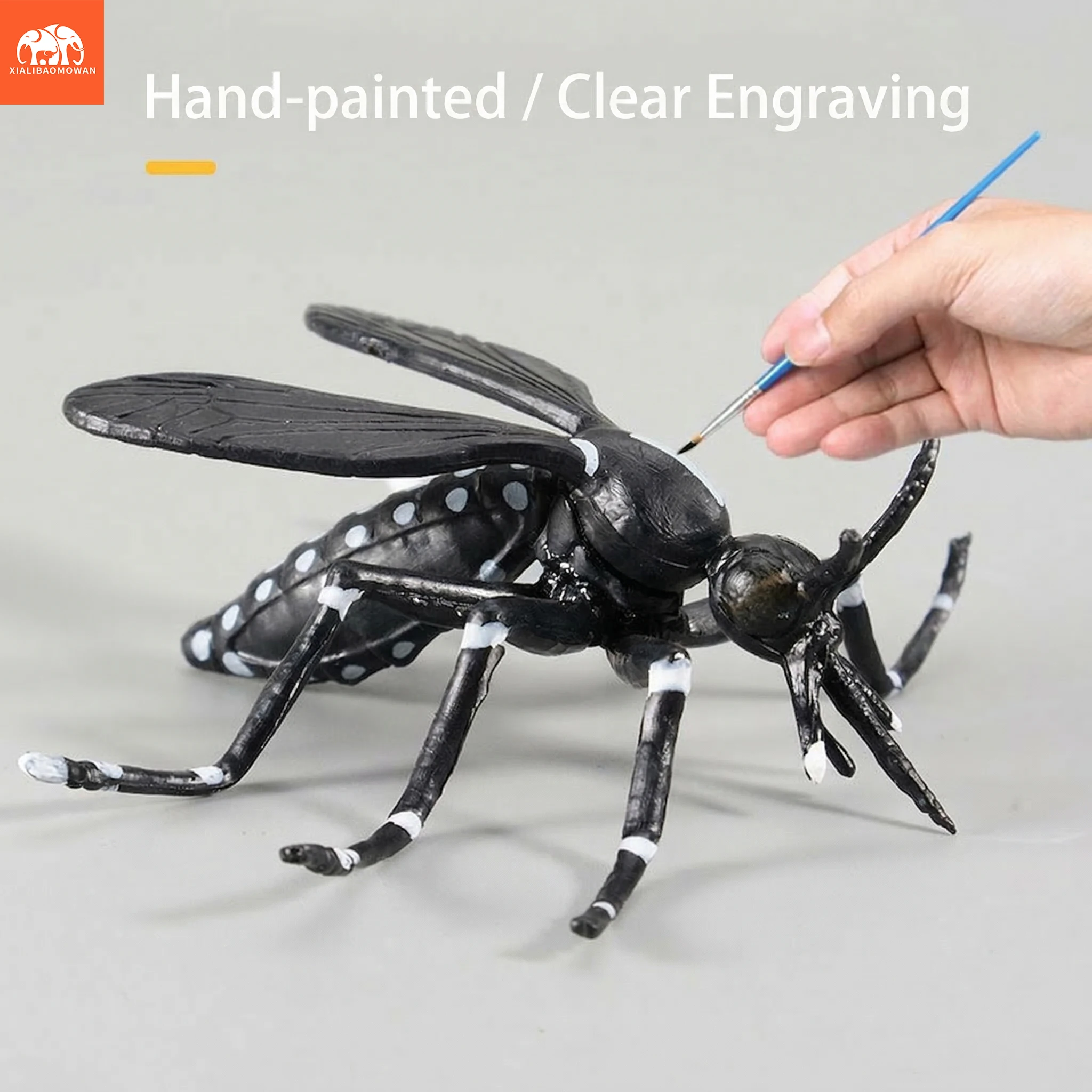 

Children's Educational Halloween Trick Toy Simulated Solid Insect Model Mosquito Cognitive Science Fun Gift
