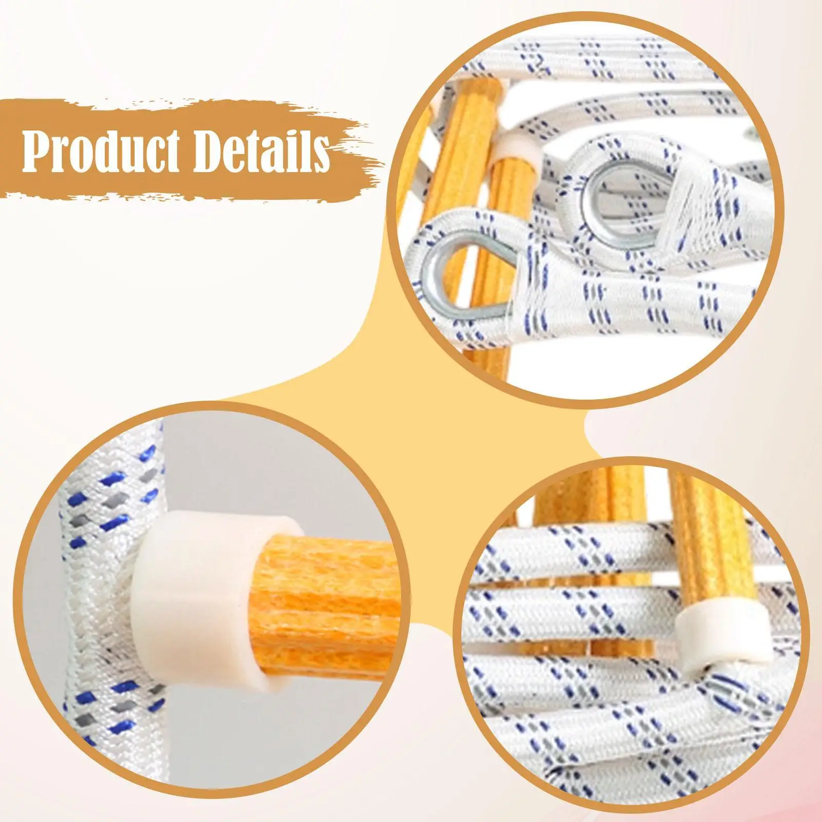 Escada de escape de incêndio de 16 pés Escada de incêndio de emergência de 5M para engenharia de trabalho doméstico