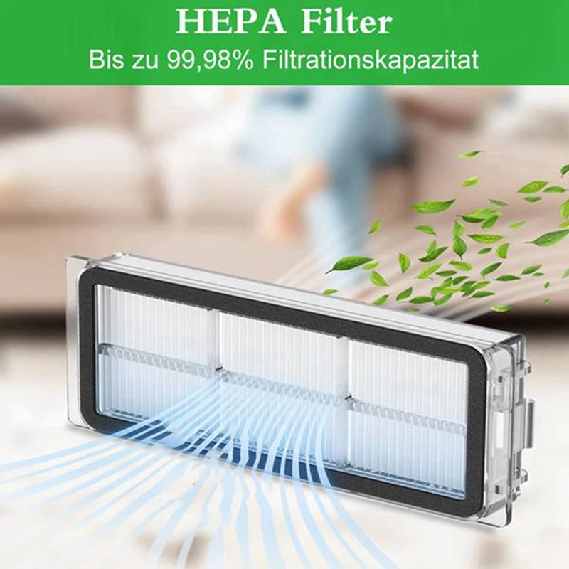 ل Dreame L20 Ultra/X20 Pro روبوت فراغ أجزاء فرشاة جانبية رئيسية فلتر HEPA ممسحة وسادة كيس لجميع الغبار إكسسوارات قطع غيار