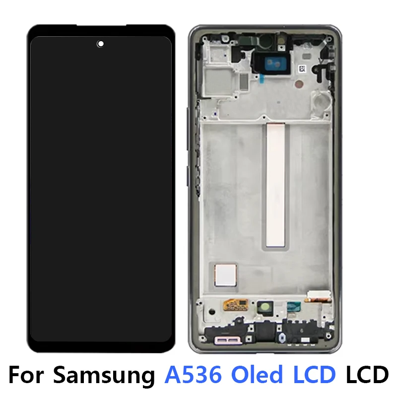 Pantalla OLED probada para Samsung Galaxy A53 5G LCD Digitalizador de Pantalla táctil para Samsung SM-A536B/DS SM-A536E/DS Pantalla LCD