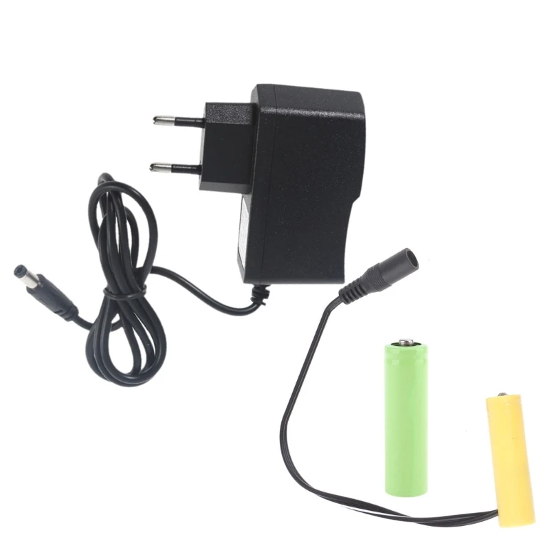 3V AM3/LR6 Battery AA Battery Eliminators Cable Replace 2Pcs 1.5V AA