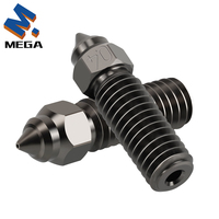 For Creality K1/ K1 Pro Volcano Nozzle Hard Steel 0 .2 0.4 0.8 1.0 1.2mm 600mm/s For Genius Pro K1 Max Vyper Ender-3 V3 KE K1C