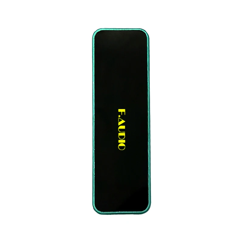Faudio เครื่องขยายเสียง DAC แบบพกพา ES9038Q2M แอมป์รองรับ32bit/768kHz แอมป์หูฟัง DSD512ดั้งเดิมจอแสดงผล OLED